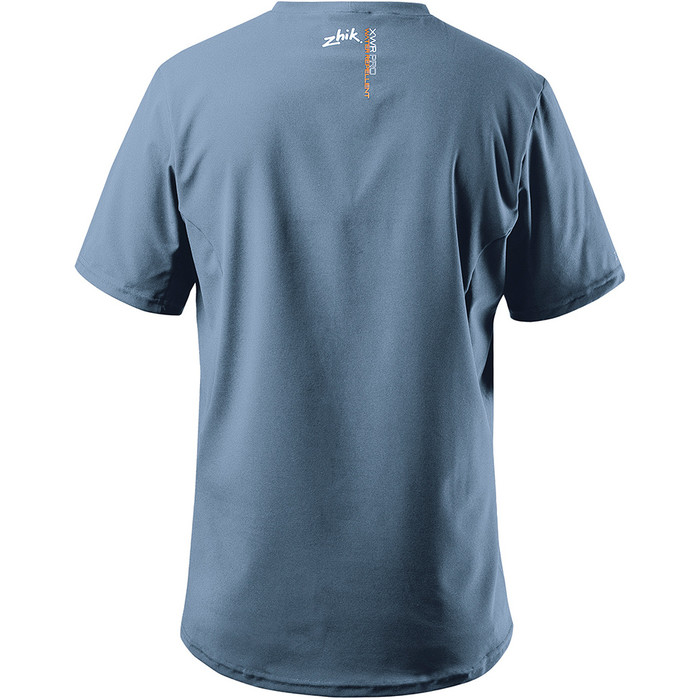 2024 Zhik Camiseta De Manga Corta Resistente Al Agua Xwr Para Hombre Ate0096 - Gris